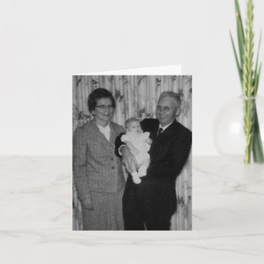 Carte Jour de grands-parents (Devant)