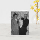 Carte Jour de grands-parents (Fleur jaune)