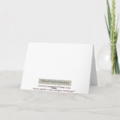 Carte Jour de la Déclaration d'Indépendance heureux (Dos)