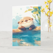 Carte Jour de la farine (Fleur jaune)