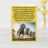 Carte Jour de la joyeuse fête du jeu de mots (Fleur jaune)