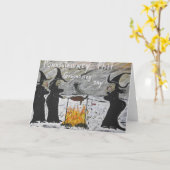 Carte Jour de la marmotte (Fleur jaune)