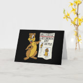 Carte Jour de la marmotte (Fleur jaune)