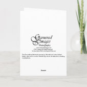 Carte Jour de la marmotte ! (Dos)