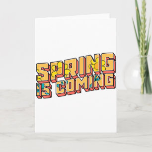 Carte Jour de la marmotte Le printemps arrive Funny Homm