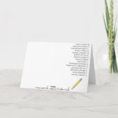 Carte Jour de la marmotte - Ruée de mots (Dos)