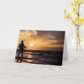 Carte Jour de la pêche (Fleur jaune)