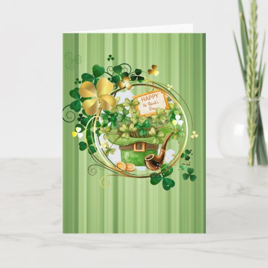 Carte Jour de la Saint Patrick (Devant)