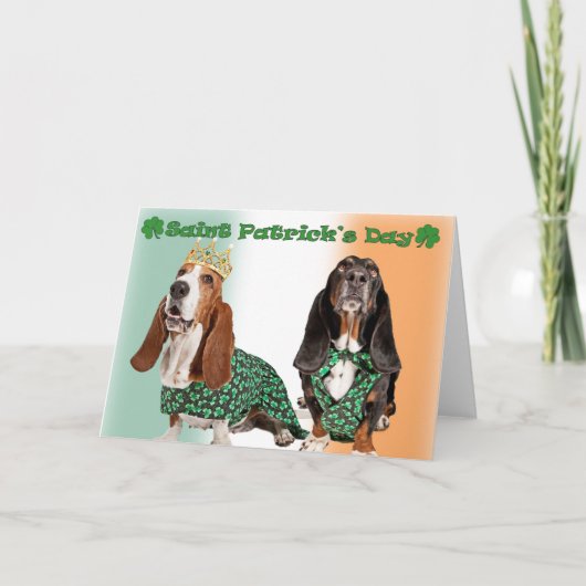 Carte Jour de la Saint Patrick (Devant)