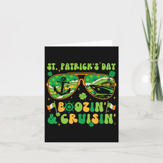 Carte Jour de la Saint Patrick Croisière Correspondant C (Devant)