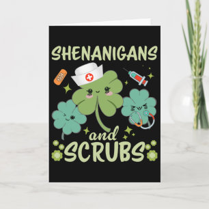 Carte Jour de la Saint-Patrick Drôle de Shenanigans Gomm