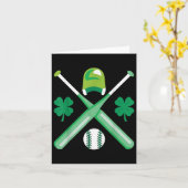 Carte Jour de la Saint Patrick Funny Irish Saint Paddy B (Fleur jaune)