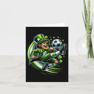 Carte Jour de la Saint Patrick Sports Leprechaun Jouer F
