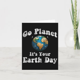 Carte Jour de la Terre Allez planète C'est votre jour de
