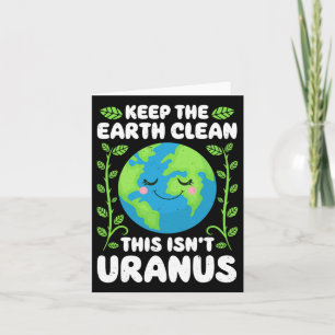 Carte Jour de la Terre Garder la Terre Propre Ce n'est p