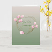 Carte Jour de l'Amazing (Fleur jaune)