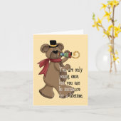 Carte Jour de l'Anniversaire (Fleur jaune)