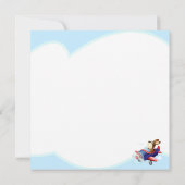 Carte Jour de l'anniversaire du vol de chiens (Dos)