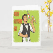 Carte Jour de l'Appreciation (Fleur jaune)