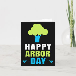 Carte Jour de l'Arbre Câlinier d'Arbres Soins pour un Ar