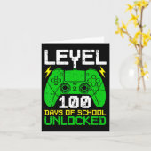 Carte Jour De L'École Garçons Filles Enfants 100 Jours D (Fleur jaune)