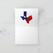 Carte Jour de l'indépendance du Texas (Intérieur)