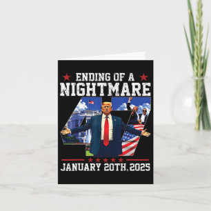 Carte Jour de l'investiture du président Donald Trump 20