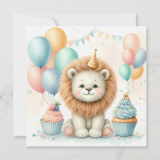 Carte Jour de Lion mou (Devant)