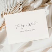 Carte Jour De Mariage D Ellesmere À Ma Soeur