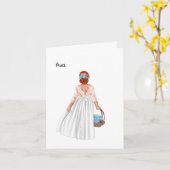 Carte Jour de mariage de la mère vapeur à la belle-fille (Fleur jaune)