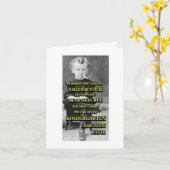 Carte JOUR DE MÈRE Drôle (Fleur jaune)