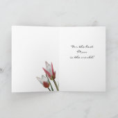 Carte jour de mères de Madame Jane de tulipe (Intérieur)