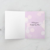 Carte Jour de mères de photo de maman de chien (Intérieur)