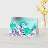 CARTE JOUR DE MÈRES HEUREUX (Fleur jaune)