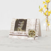 Carte Jour de mères païen de Wiccan de sorcière de (Fleur jaune)