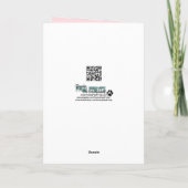 Carte Jour de mères - tulipes roses - chiwawa (Dos)