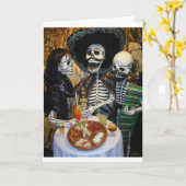 Carte Jour de Morts (Fleur jaune)