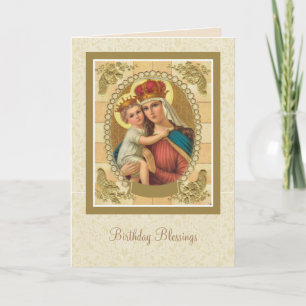 Carte Jour de naissance de la Vierge Marie Occasion spéc