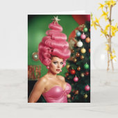 Carte Jour de Noël (Fleur jaune)