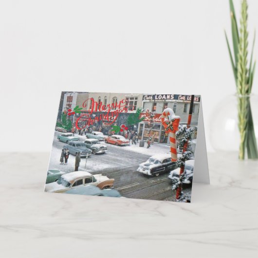 Carte Jour de Noël (Devant)