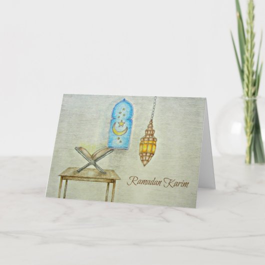 Carte Jour de Ramadan (Devant)