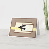 Carte Jour de Rustic Floral (Devant)