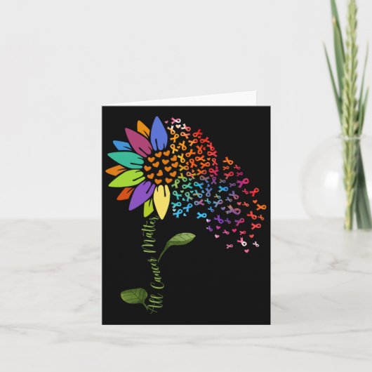 Carte Jour de sensibilisation à tous les problèmes de ca (Devant)