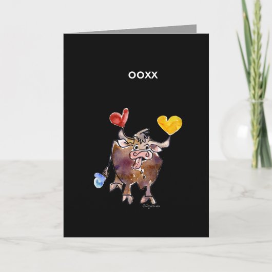 Carte Jour de Valentines OX (Devant)