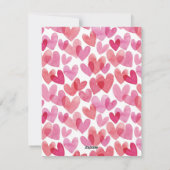 Carte Jour de Valentines Photo Enfants Cute (Dos)