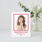 Carte Jour de Valentines Photo Enfants Cute (Debout devant)