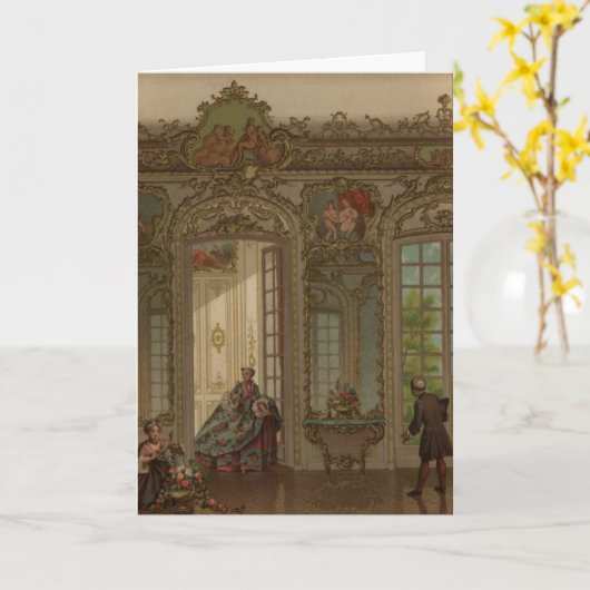 Carte Jour de Versailles (Fleur jaune)
