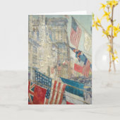 Carte Jour des Alliés | Childe Hassam (Fleur jaune)