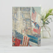 Carte Jour des Alliés | Childe Hassam (Debout devant)