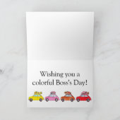 Carte Jour des boss de la Fiat 500 (Intérieur)